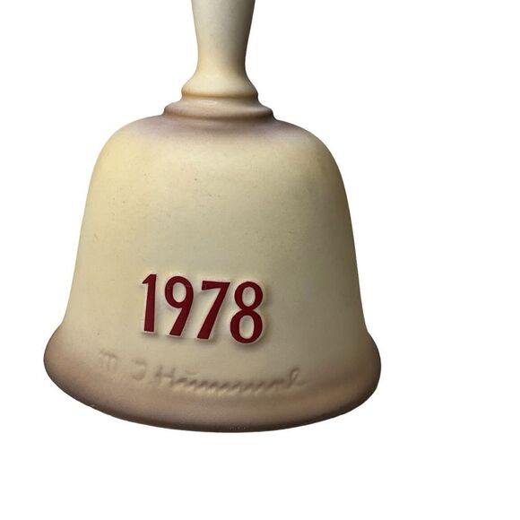 Vintage Hummel Handcrafted Annual Bell 1977 "Let's Sing" First Edition - Picture 7 of 11